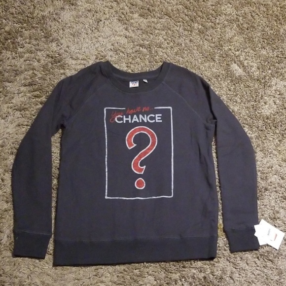NEW Hasbro Game Night Gray Monopoly Sweatshirt - Picture 1 of 4